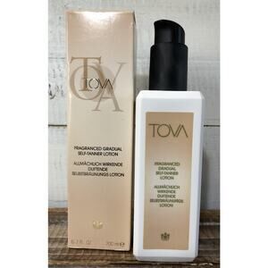 New In Box Tova Fragranced Gradual Self Tanner Lotion 6.7 fl oz 200 ml QVC
